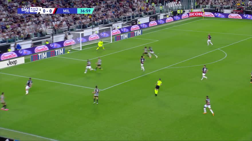 Juventus-Milan 0-1: video, gol e highlights
