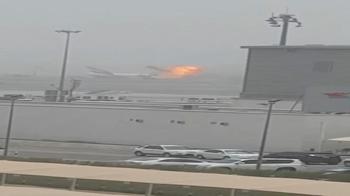 Dubai, l'esplosione di un motore dell'aereo Emirates