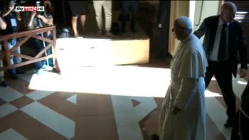 Papa Francesco in visita pastorale ad Assisi