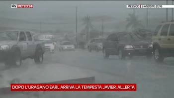 Tempesta tropicale Javier in Messico