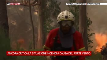 Madeira combatte contro il fuoco