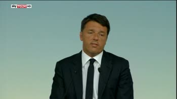 Renzi dichiara lo stato di emergaenza