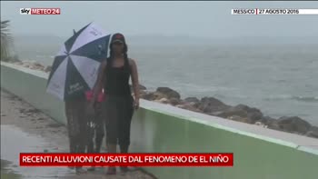 Alluvioni in Messico causate da El Niño