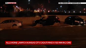 Alluvione lampo a Kansas City