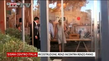 Renzi incontra Renzo Piano