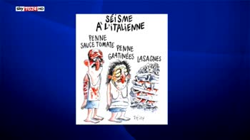 Terremoto, è polemica su vignetta di Charlie Hebdo