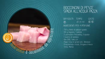 Alessandro Borghese Kitchen Sound -Bocconcini di pesce spada