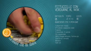 Alessandro Borghese Kitchen Sound - Fettuccele con verdurine
