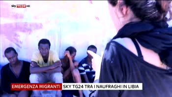 Sky TG24 tra i naufraghi in Libia