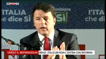 Renzi  Presa in giro dire che è in gioco democrazia