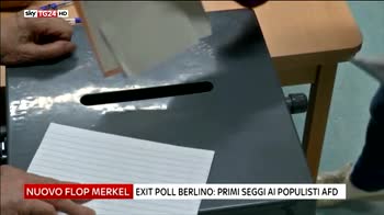 Berlino al voto, nuovo flop di Angela Merkel