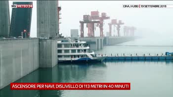 Ascensore per navi in Cina