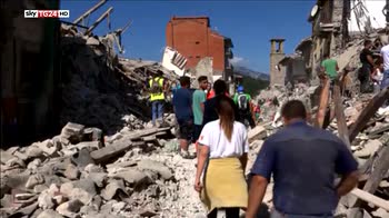 Terremoto, ad Amatrice iniziato svuotamento delle tendopoli