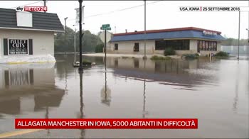 Alluvioni in Iowa, USA