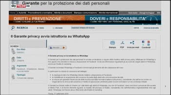 Whatsapp-Facebook, Garante privacy apre istruttoria