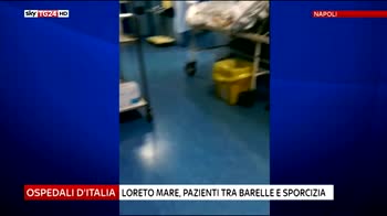 Viaggio di Sky Tg24 nell'ospedale Loreto Mare