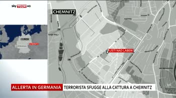 Terrorista sfugge alla cattura a Chemnitz