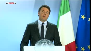 Renzi su referendum, molto soddisfatto da sostegno PSE