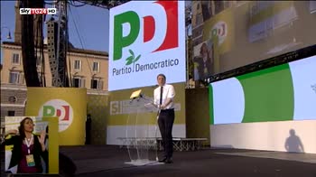 Referendum, PD in piazza a Roma