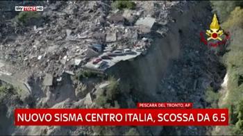 Pescara del Tronto e Visso viste dal drone