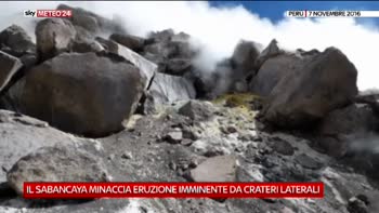 Vulcano Sabancaya sotto osservazione in Perù
