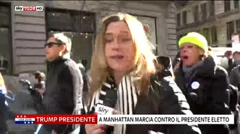 A Manhattan marcia contro Trump