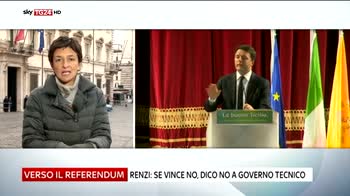 Renzi se perdo referendum dico no a governicchi