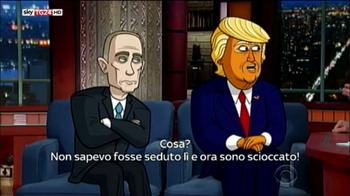 Trump presidente, sulla Cbs in versione cartoon