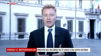 Referendun, fronte del No  ricorso se vince