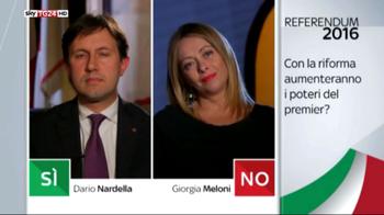Referendum, Meloni e Nardella a confronto2