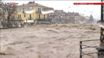 Esondazioni e soccorsi Cuneo Savona