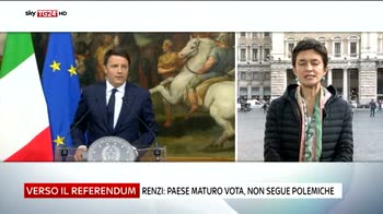 Renzi  paese maturo vota, non segue polemiche
