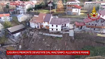 Conta dei danni in Liguria e Piemonte