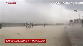 Tempesta di sabbia in Australia, 6 vittime