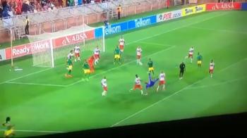 Sudafrica, rovesciata incredibile del portiere al 95'