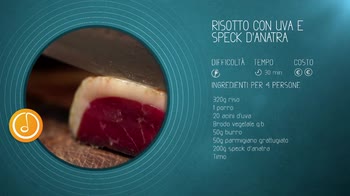Alessandro Borghese Kitchen Sound - Risotto con uva e speck