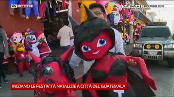 Festa per il periodo natalizio in Guatemala