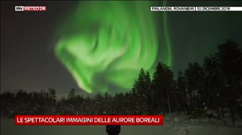 Aurore boreali in Finlandia