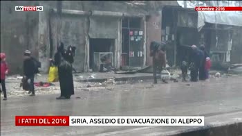 Clip assedio ed evacuazione Aleppo
