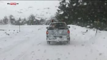 neve in Abruzzo, chiusi stabilimenti