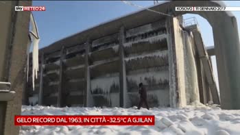 Gelo record in Kosovo