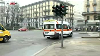 Incidenti e cadute, allarme ghiaccio a Milano