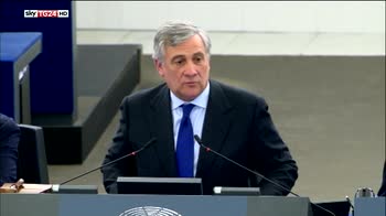 Tajani nuovo presidente del Parlamento europeo