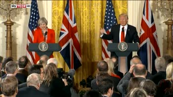 Trump-May, Usa e Regno Unito insieme su commercio