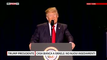 Trump presidente, tensioni Usa-Israele