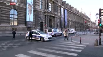 Tenta di entrare al Louvre con valigia, soldata spara