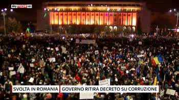 Romania, governo ritira decreto su corruzione