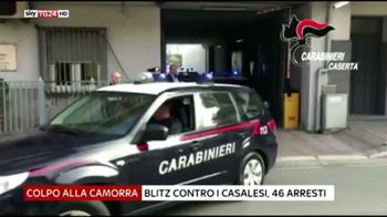 Camorra, blitz contro i Casalesi, 46 arresti