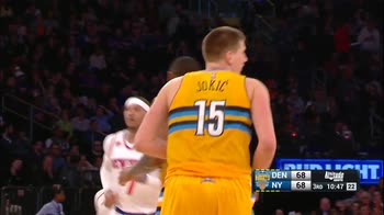 NBA, i 40 punti di Nikola Jokic al Garden a New York
