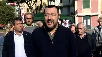 Salvini ospite di Sky TG24, stufo di bersanismi